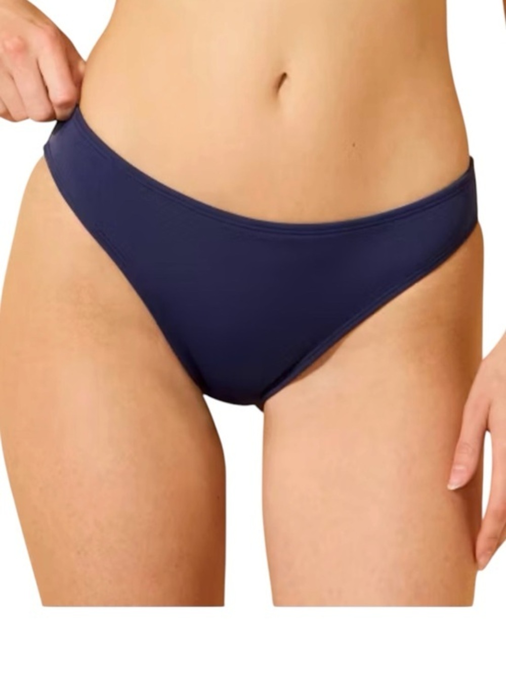 New Wild Fable Women’s Navy Blue Bikini Bottoms Size Large Low rise NWT